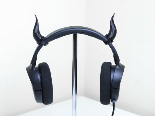 Oni Demon Devil Horns for Headset Tiny Horn Twitch Streamer Gaming Accessories Cosplay