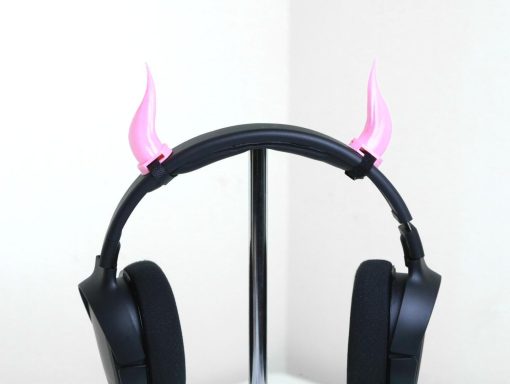 Oni Demon Devil Horns for Headset Tiny Horn Twitch Streamer Gaming Accessories Cosplay