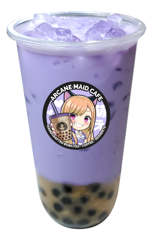 Taro Milky Boba Tea