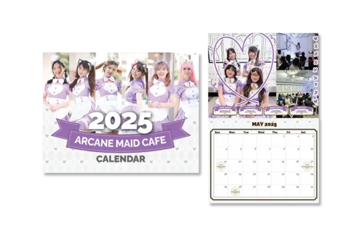 Arcane Maid Cafe 2025 Calendar