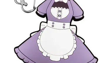 Arcane Maid Cafe Soft Keychain Maid Dress Ver 2
