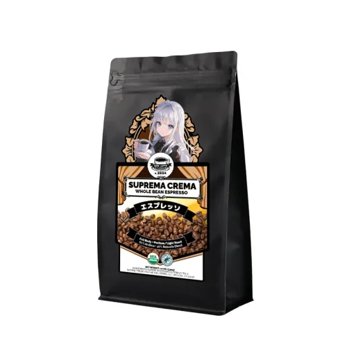 Maid Latte Suprema Crema Espresso Coffee Bean 3/4 lb. bag