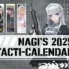 Maid Nagi 2025 Tactical Calendar