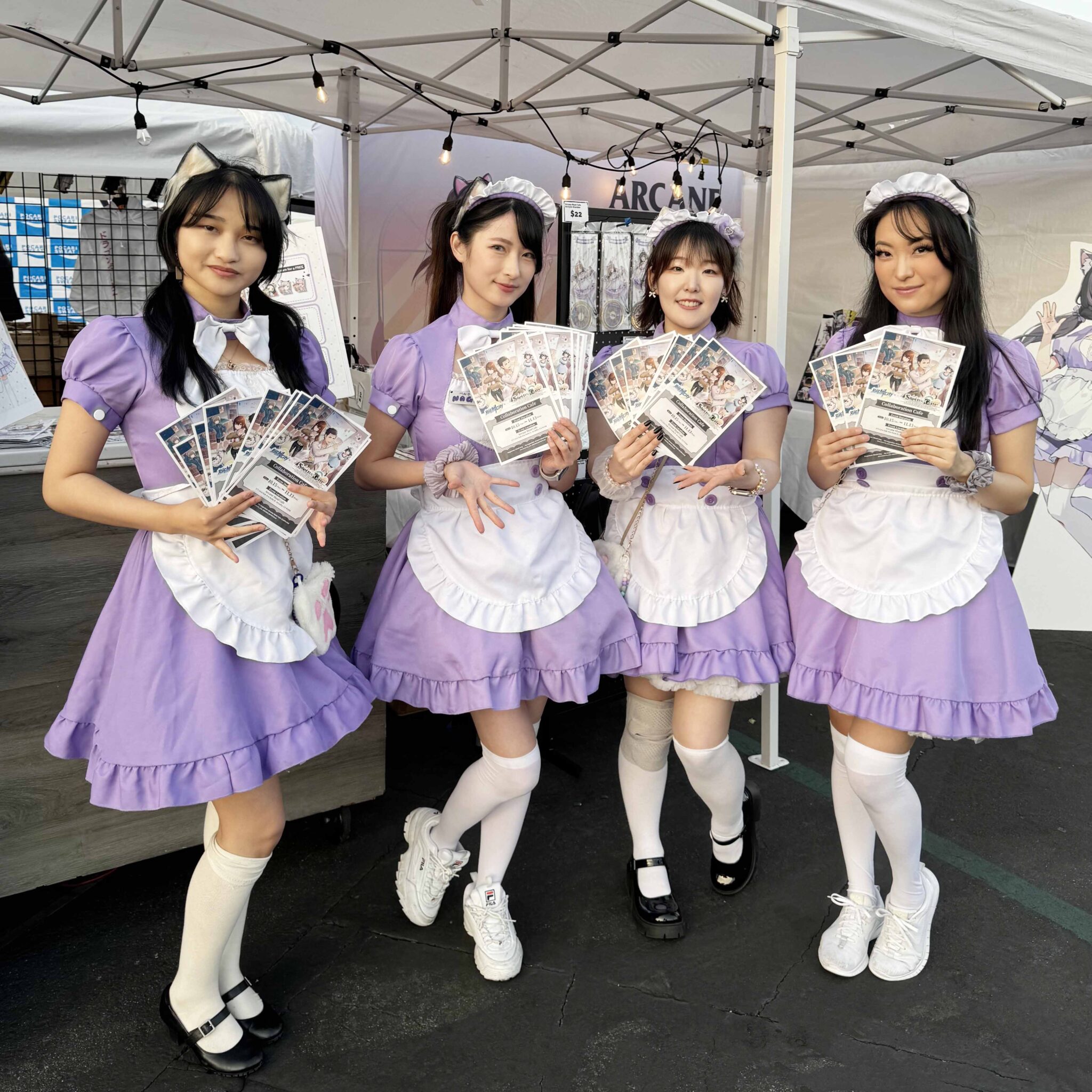 Come visit us at OC Japan Fair! Arcane Maid Cafe