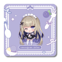 Chisaka Airi Drink Coaster Vtuber Phase Connect x Arcane Maid Cafe (Copy)