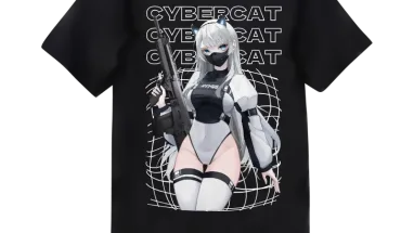 Cyber Cat REDUX Series Anime Tech Nagi Tactical Shirt