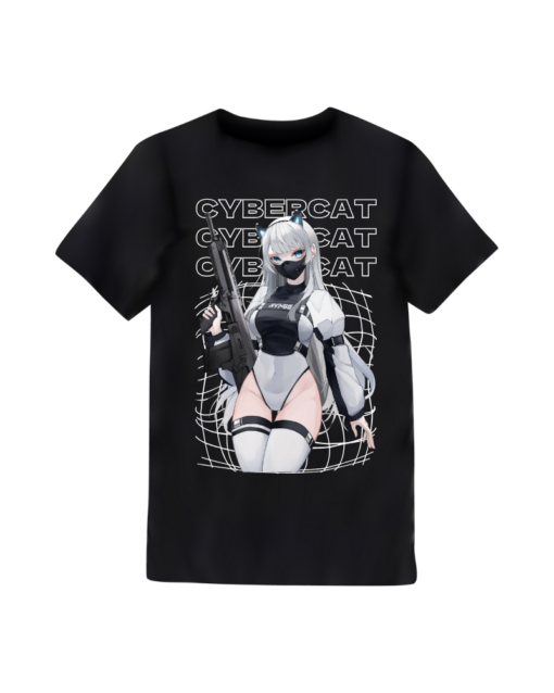 Cyber Cat REDUX Series Anime Tech Nagi Tactical Shirt