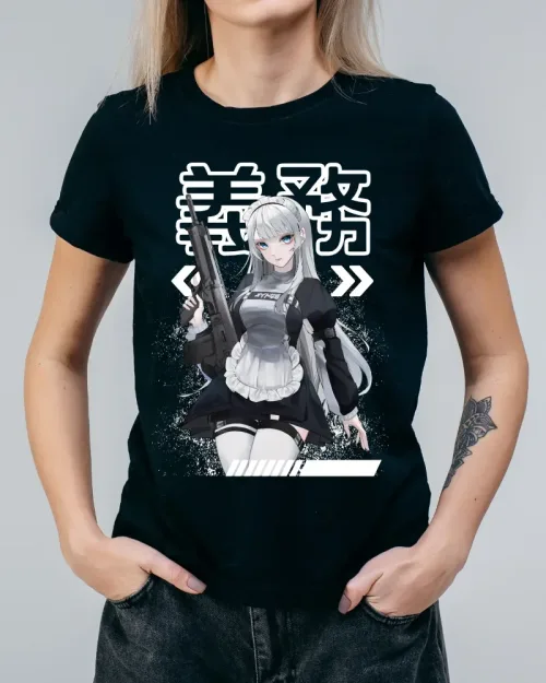 Cyber Cat Series Anime Tech Nagi Tactical Shirt