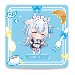 Dizzy Dokuro Drink Coaster Vtuber Phase Connect x Arcane Maid Cafe (Copy)