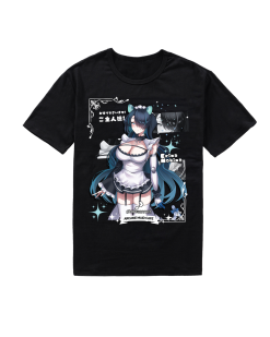 Kaminari Clara Phase Connect x Arcane Maid Cafe VTuber Shirt (Copy)