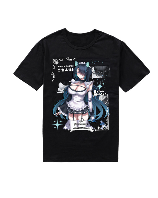 Kaminari Clara Phase Connect x Arcane Maid Cafe VTuber Shirt (Copy)