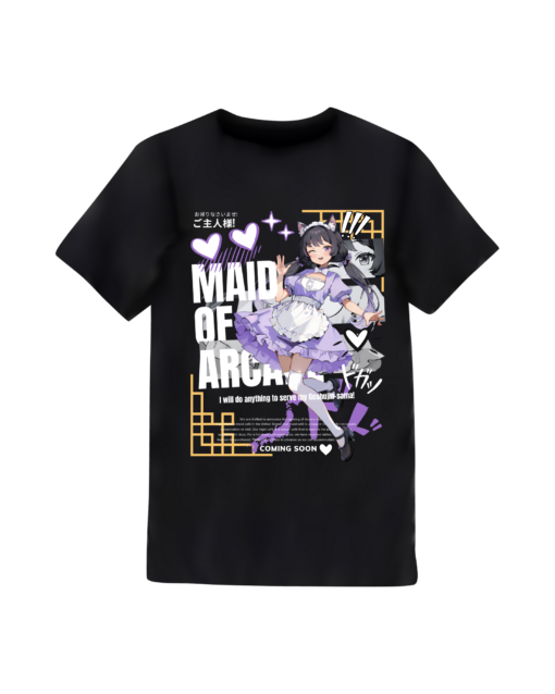 Maid of Arcane Maid Keiko Anime Streetstyle T-Shirt