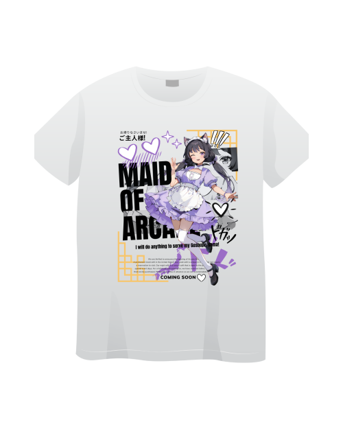 Maid Keiko Anime Streetstyle T-Shirt