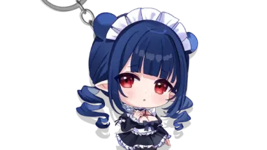 Shisui Michiru Keychain Vtuber Phase Connect x Arcane Maid Cafe (Copy)