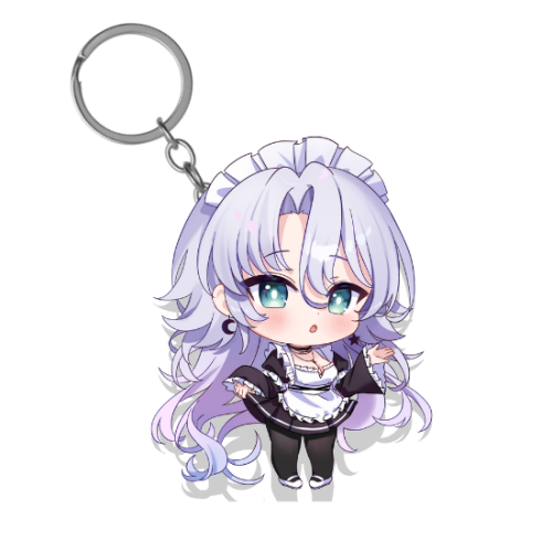 Shisui Michiru Keychain Vtuber Phase Connect x Arcane Maid Cafe