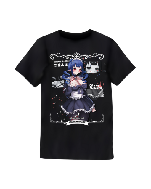 Shisui Michiru Phase Connect x Arcane Maid Cafe VTuber Shirt (Copy)