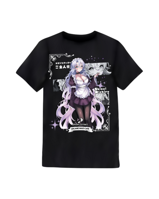 Shisui Michiru Phase Connect x Arcane Maid Cafe VTuber Shirt