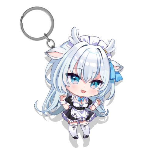 Amanogawa Shiina Keychain Vtuber Phase Connect x Arcane Maid Cafe (Copy)