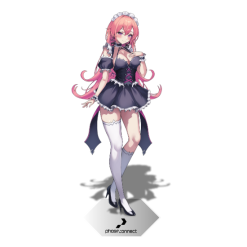 Hakushika Iori Acrylic Standee Vtuber Phase Connect x Arcane Maid Cafe (Copy)