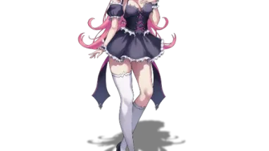 Runie Ruse Acrylic Standee Vtuber Phase Connect x Arcane Maid Cafe