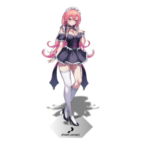 Runie Ruse Acrylic Standee Vtuber Phase Connect x Arcane Maid Cafe