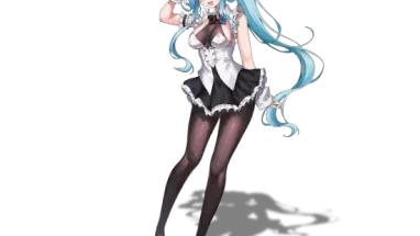 Kaminari Clara Acrylic Standee Vtuber Phase Connect x Arcane Maid Cafe