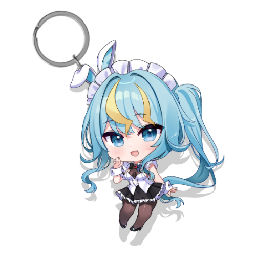 Kaminari Clara Keychain Vtuber Phase Connect x Arcane Maid Cafe