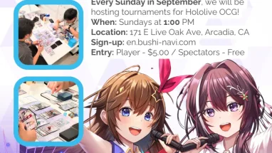 Hololive OCG September Tournaments