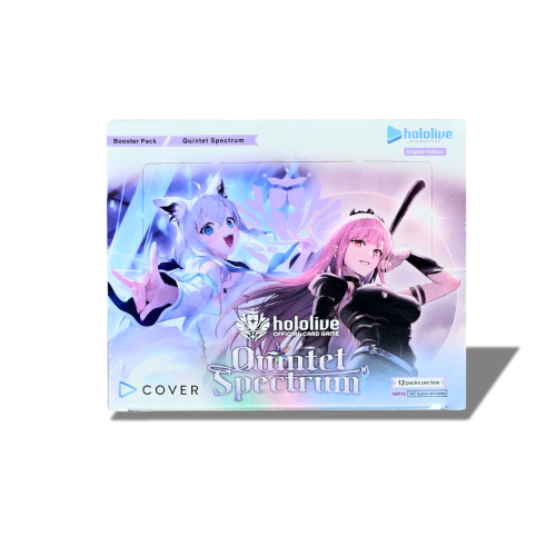 hololive OFFICIAL CARD GAME Booster Box English Edition “Quintet Spectrum”