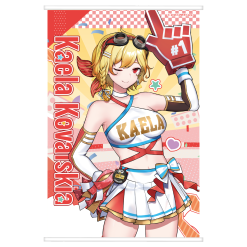 hololive production Cheer UP Kaela Kovalskia Wall Scroll