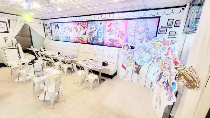 hololive production x Capsule Cheer Up! Cafe
