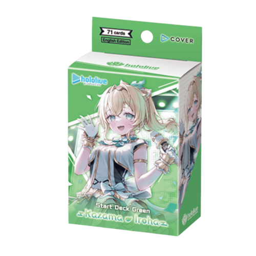 hololive Trading Card Game Kazama Iroha Start Deck Green hOCG-hSD06e