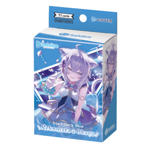 hololive Official Card Game: Nekomata Okayu – Start Deck Blue