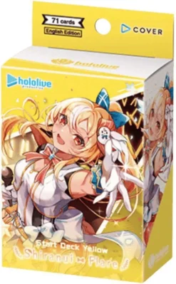 Hololive Trading Card Game Shiranui Flare Start Deck Yellow hOCG-hSD07e