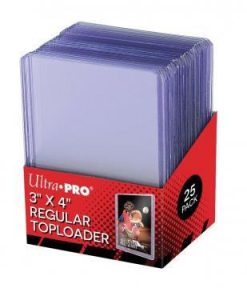3″ x 4″ Clear Regular Toploader (25-Count) – Ultra Pro Toploaders (UPTL)