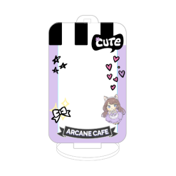 Arcane Maid Cafe Photocard Holder Gen 1 “Cute”