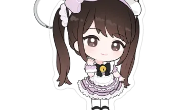 Arcane Maids Nagi Gen 1 Chibi Keychain Standee