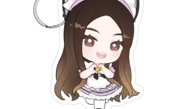 Arcane Maids Jazzy Gen 1 Chibi Keychain Standee