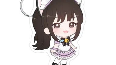 Arcane Maids Lele Gen 1 Chibi Keychain Standee