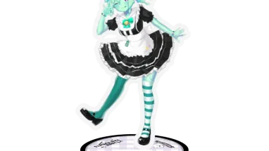 PiaPiUFO Maid Cafe Acrylic Standee Figurine