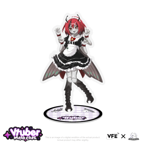 Beribug Maid Cafe Acrylic Standee Figurine