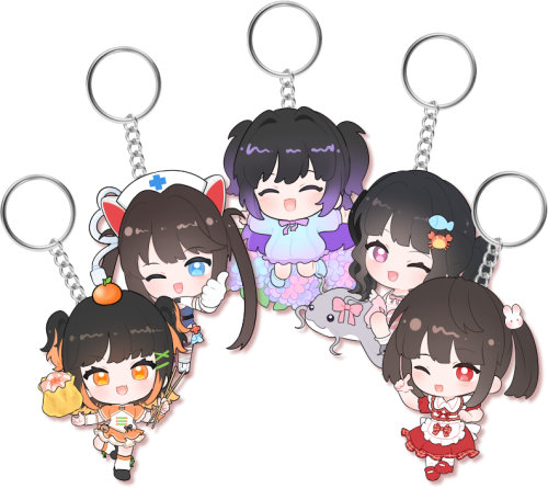 IDOLNOVA Chibi Keychain Gacha Gen 1