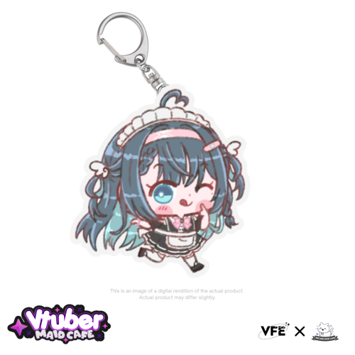 Nene Amano Maid Cafe Keychain