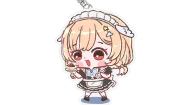 PillowDear Maid Cafe Keychain