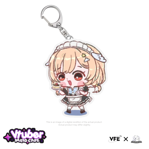 PillowDear Maid Cafe Keychain
