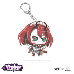 Tori Oriane Maid Cafe Keychain (Copy)
