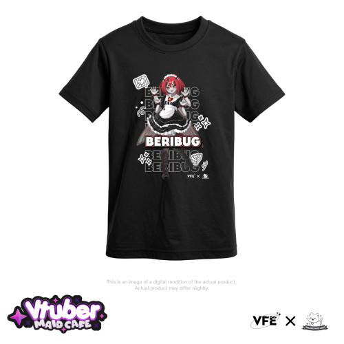 Beribug Maid VTuber Cafe T-Shirt