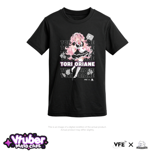 Tori Oriane VTuber Maid Cafe T-Shirt