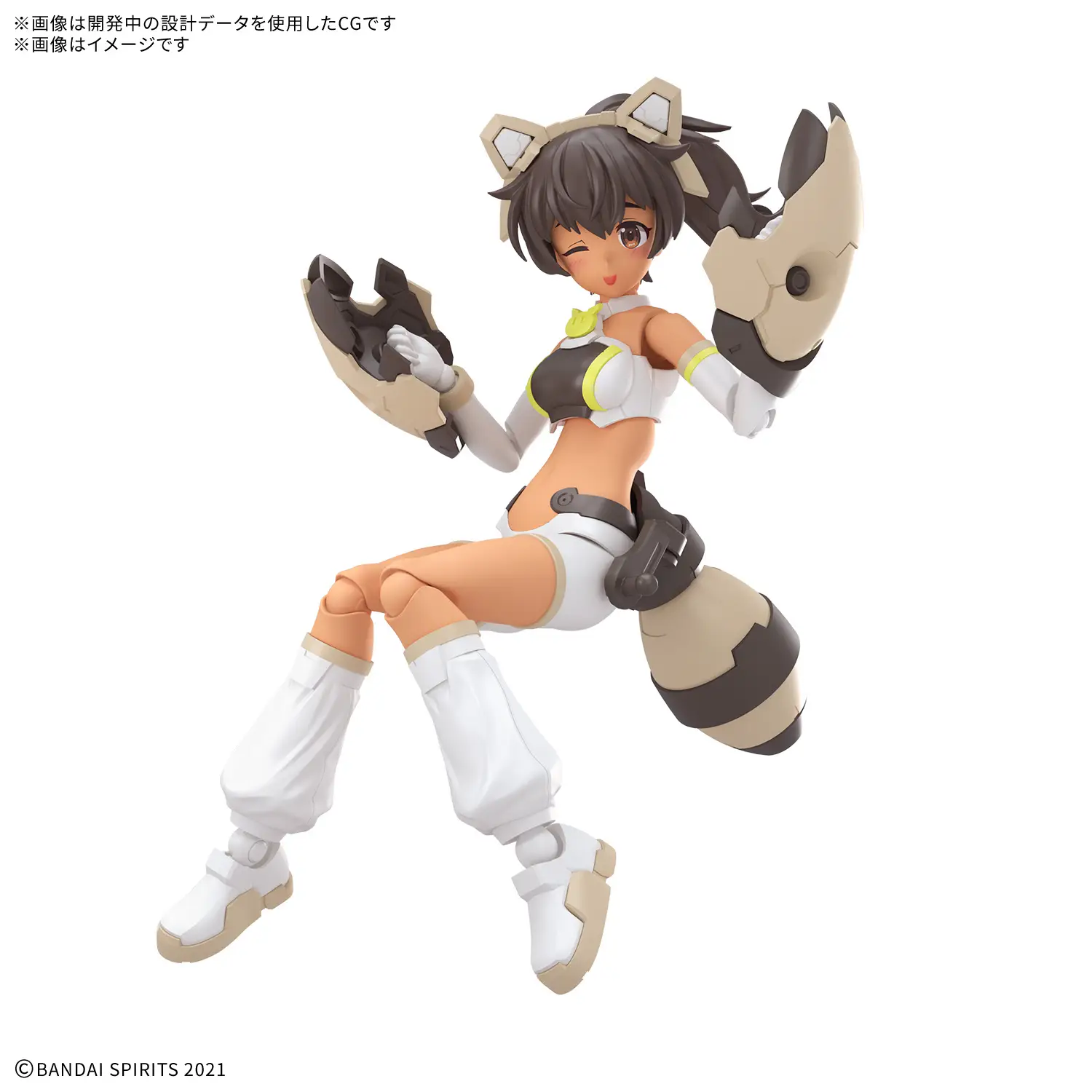 Bandai 30 Minutes Sisters 30MS #22 Luluce (Lily Wear) (Color C) Model Kit