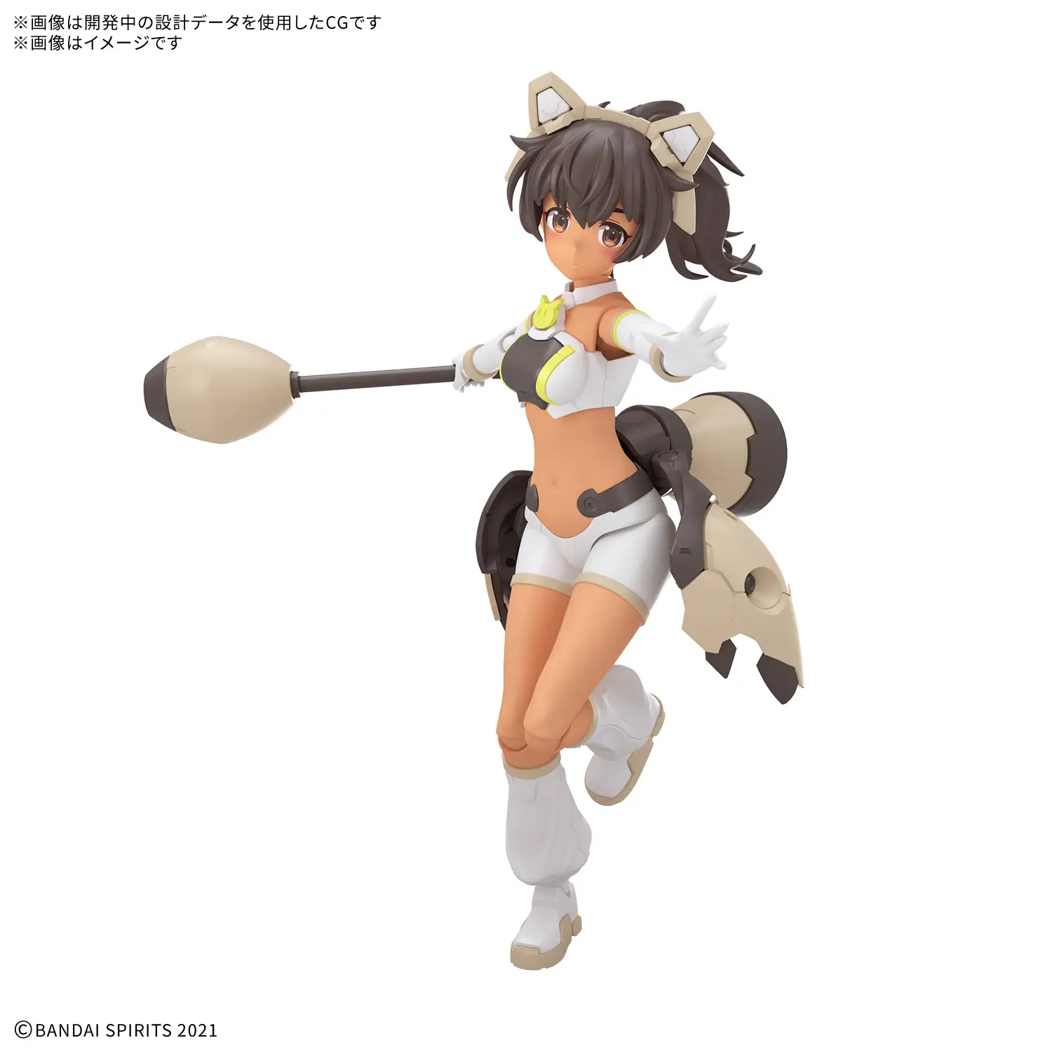 Bandai 30 Minutes Sisters 30MS #22 Luluce (Lily Wear) (Color C) Model Kit